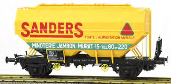 REE Modeles WB-629 - French Grain Car RICHARD manufacturing SANDERS Old Logo Era III